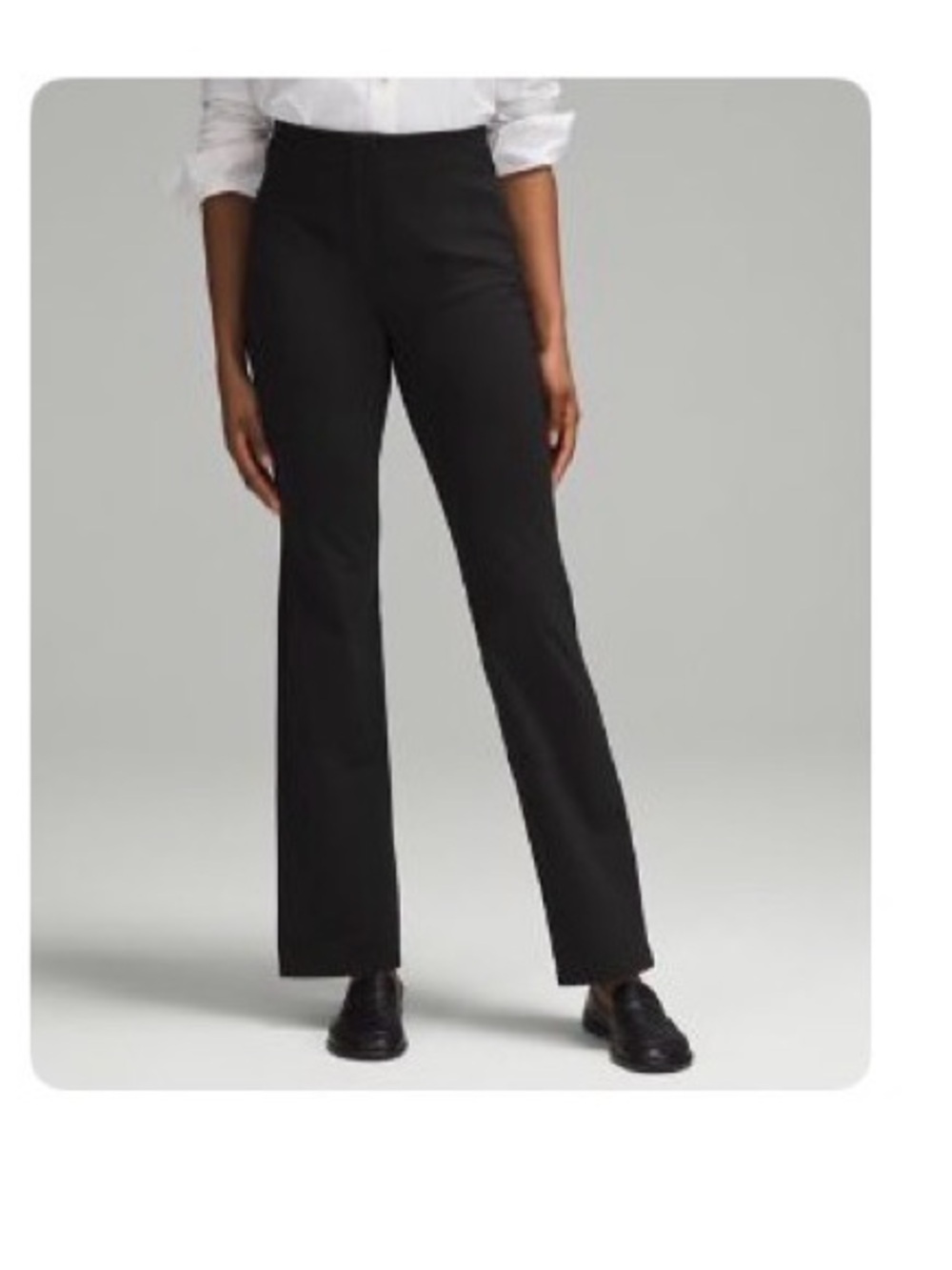 lululemon athletica Black Boot Cut Flare Pants
